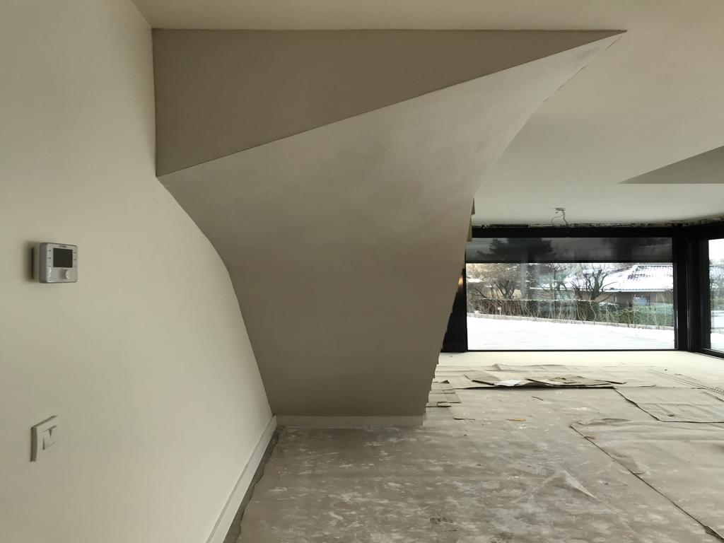 B-Projects Zolder - Afwerken trap